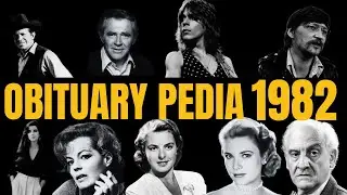 Celebrities Lost in 1982 - Obituary in 1982