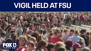 Vigil held at FSU Friday evening