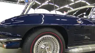 1963 Chevrolet Corvette StingRay Daytona Blue Dallas Texas Autorama 2019 Samspace81 capture #63Vette