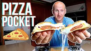 HIGH PROTEIN HOT POCKET | Low Calorie Pizza Pockets | Flexible Dieting Lifestyle Pizza Pocket 🍕