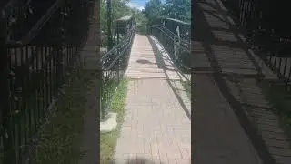 Port Hope, Ontario Canada - Rotary Foot Bridge #shorts #short #beautiful #scenery #youtubeshorts