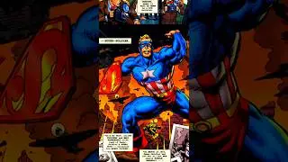Superman BECOMES Captain America! #marvel #dccomics #comics #superman #