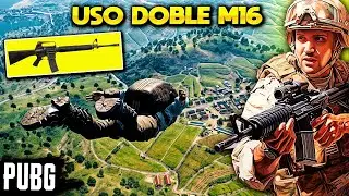 Usé DOBLE M16 en PUBG y ME SORPRENDI DE LO BUENA QUE ES 😨 GRAFICOS AL MAXIMO Y REALISTAS!
