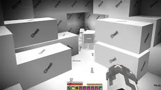 RAIDING a RICH Minecraft Base.. but we do it whilst using 0 textures (impossible challenge)