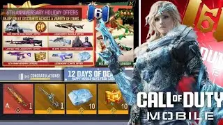 🤯 12 days of Winter deals codm 2025 | Mythic Draws holiday Armory free legendary codm 