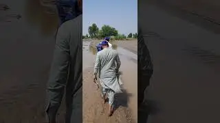 Visiting flood-hit villages to provide relief #villagelife #flood #help #humanity