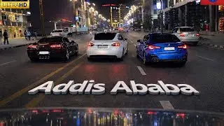 Addis Ababa Nightlife in 4K 🇪🇹✨ | Africa&rsquo;s Most Beautiful City at Night