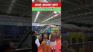 DELHI MEERUT RRTS AND MEERUT METRO INAUGURAL BY PM MODI JI #rrts#namobharattrain #METRO
