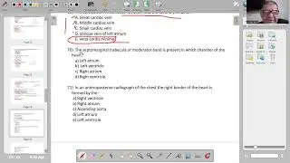 M.C.Q on thorax anatomy for medical  students part three