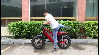 High Speed Electric Moped With Pedals