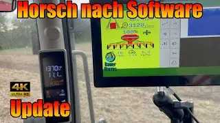 Horsch Pronto 3 DC nach Software Update, mit John Deere 6r 185