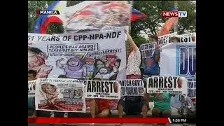 SONA: Indignation rally laban sa CPP-NPA, nilahukan ng iba't ibang grupo
