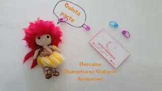 Como tejer a HERCULES Shūmatsu no Valkyrie AMIGURUMI a CROCHET paso a paso (parte 5)