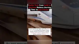 India ki Bullet Train #shorts #shortsfeed #train #bullet #bullettrains #ytshorts #travel #trending