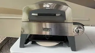 Cuisinart 3-in-1 pizza oven first cook review