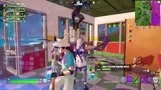 Play Fortnite use Sideways Scythe