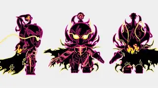Supercell Make: SHADOWBORN LILY Brawl Stars Skin Concept