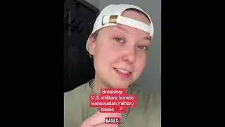 Breaking! U.S military bombs Venezuelan military bases! 