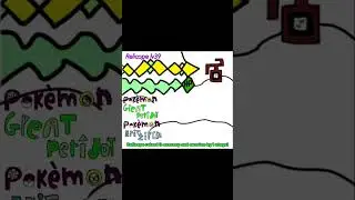 Is that unown? No it can&rsquo;t be&hellip; it too blocky&hellip; Well this is Relicope the tribe language Pok&eacute;mon!