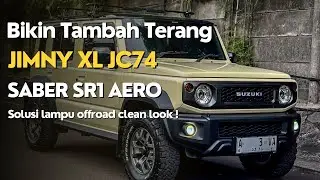 SABER SR1 Aero Jimny 5 Doors | CLEAN LOOK JIMNY OFFROAD LIGHT