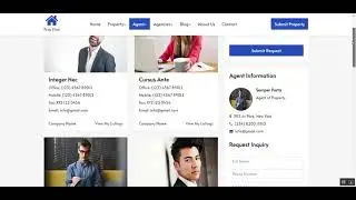Property Management Website Template In Bootstrap
