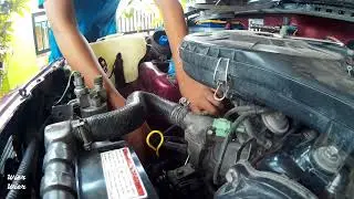 #NGOPREK 1 MENGGANTI TALI KIPAS (FAN BELT) SUZUKI VITARA ESCUDO SIDEKICK GEO TRACKER (DIY)
