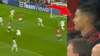 Ronaldo Reaction to Sancho GOAL vs Liverpool