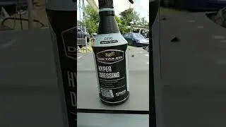 Супер-покрытие для шин Meguiar's Hyper Dressing, безумный блеск с помощью кисти