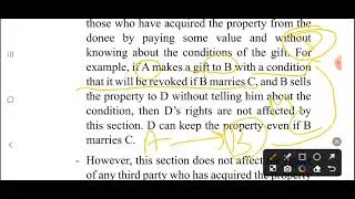 S. 126  of TPA (When gift may be suspended or revoked) @makelaweasy8123