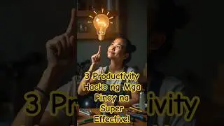 3 Productivity Hacks ng Mga Pinoy na Super Effective! #Philippines #Manila  #Filipino #Pinoy