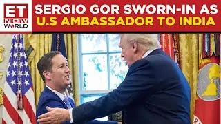 Серхио Гор принял присягу в качестве посла США в Индии; Трамп заявил, что будет укреплять связи с...