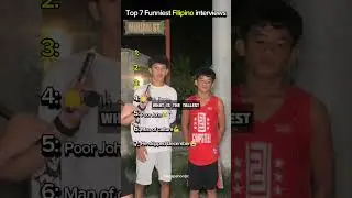 Filipino Interviews that will make you laugh so hard! #filipino #pinoy#memes#interview #viral