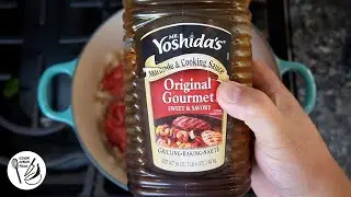 Delicious and hearty 5 ingredient meal using Yoshida's original gourmet sauce.
