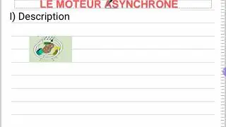 Moteur Asynchrone: partie 1
