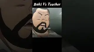 He forgot that he was in Baki universe👀🤣 |Baki Hanma| #anime #animemoments #baki
