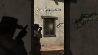 Glass physics in RDR1 #reddeadredemptionmobile #reddeadredemption #reddeadredemption2 #rdr2 #rdr