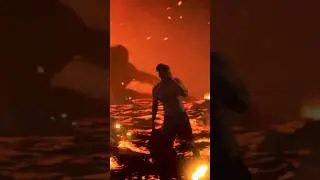 The Floor is Lava #vfx #blender #lava