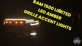 RAM 1500 Limited LED Grille marker amber light