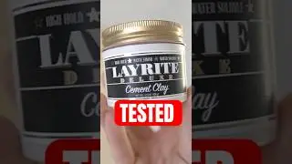 HAARWACHS TEST - CEMENT CLAY von LAYRITE DELUXE #shorts