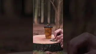 How To Make a SURVIVAL LAMP FIRE DIY