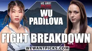 UFC 278: Lucie Pudilova vs. Yanan Wu Prediction, Bets & DFS @WeWantPicks