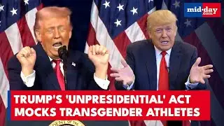 Trump's Stand-Up COMEDY on Transgender Athletes & Macron Invites Global Flak