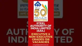SAIL Recruitment 2022 | IISCO Steel Plant West Bengal Recruitment 2022, #Shorts