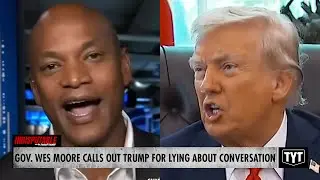 WATCH: Trump BUSTED For Lying About Conversation With Governor Wes Moore