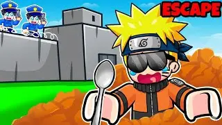 I Got STUCK in Prison with a SPOON | Dig to Escape Roblox