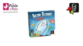 Bazar Bizarre Junior - Jeu d'observation et de rapidit&eacute; - lapouleapois.fr