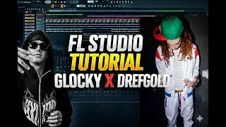 Come Fare BEAT Per DREFGOLD & GLOCKY - FL Studio Tutorial SILENT COOKUP