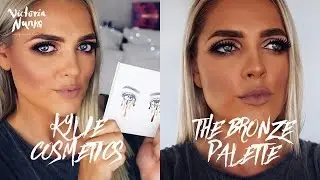 Kylie Cosmetics The Bronze Palette | Tutorial | Victoria Nunns