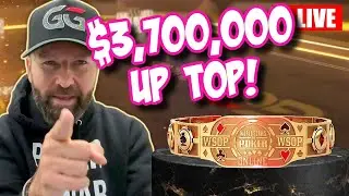 3,7 миллиона на вершине! ГЛАВНОЕ СОБЫТИЕ WSOP Online! Часть 2