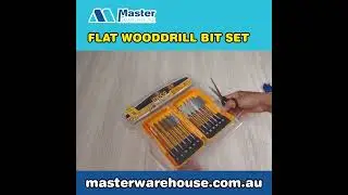 INGCO AKDL1201 Flat Wood Drill Bit Set 12Pcs